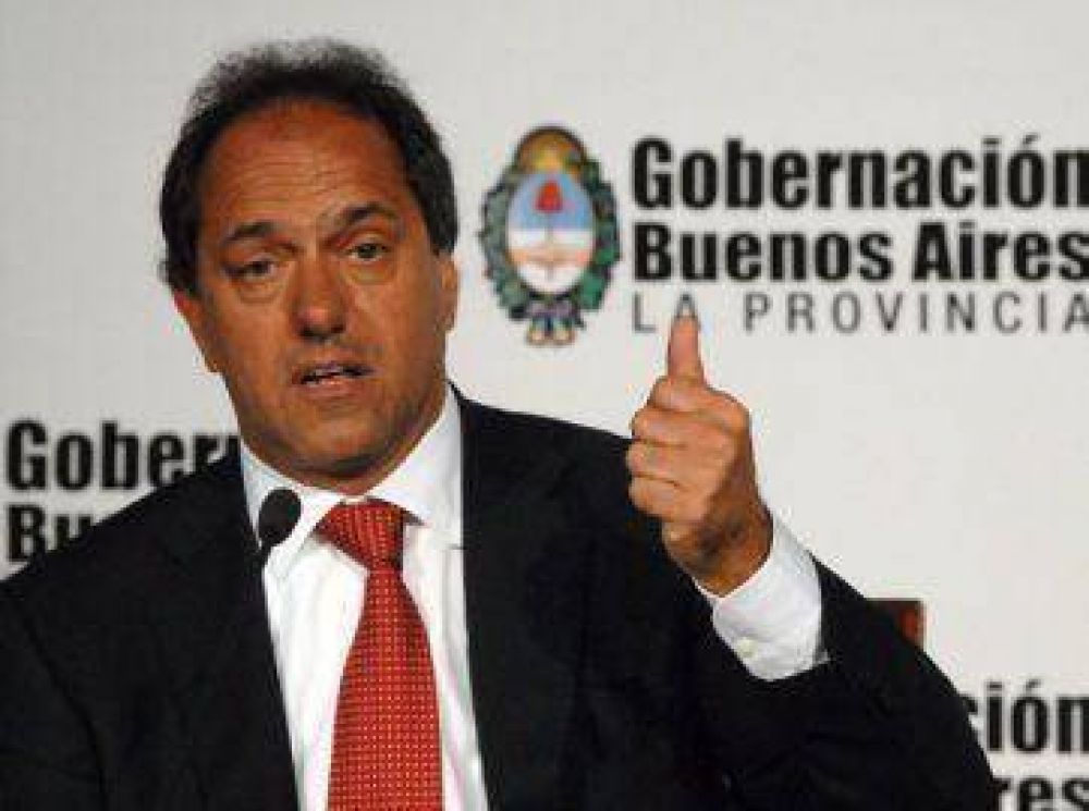 Campa�a: Scioli, en operativo seducci�n