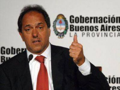 Campa�a: Scioli, en operativo seducci�n
