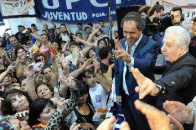 UPCN mostr� su apoyo a Scioli 2015