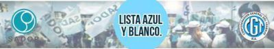 Conferencia de prensa de la Lista Azul y Blanco SADOP en Mar del Plata