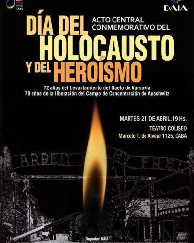 Acto Central por el D�a del Holocausto