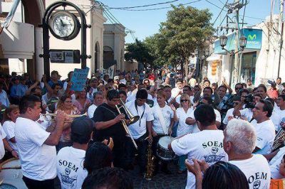Municipales del SOEM se manifestaron en el CD exigiendo el tratamiento de la recategorizaci�n