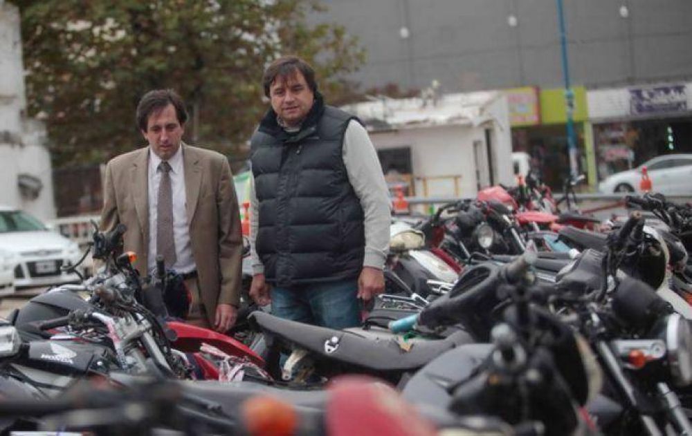�Se pusieron las pilas! Secuestraron 65 motos que hab�an sido robadas