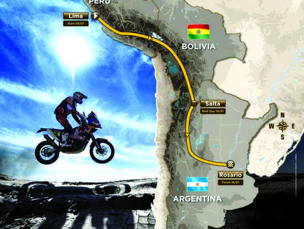 Confirmaron que el Dakar pasa por La Rioja
