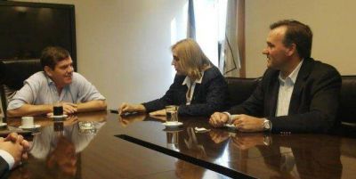 Baragiola se reuni� con el Ministro de Seguridad Porte�o Guillermo Montenegro