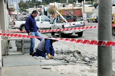 Corridas y nerviosismo por una accidental rotura de ca�o de gas