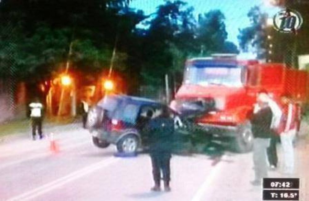 Accidente en la ruta nacional 51