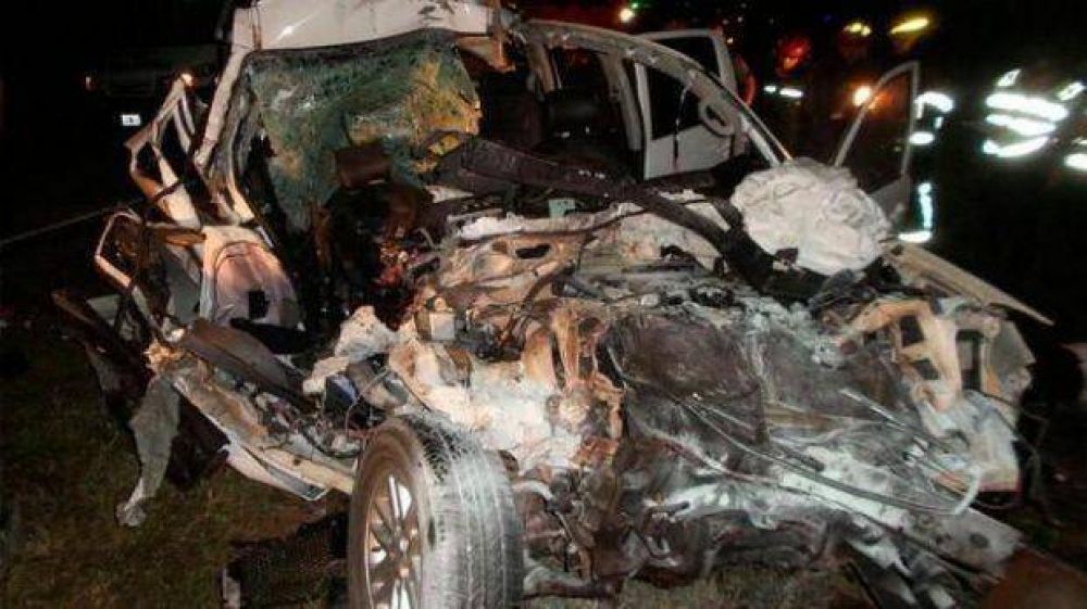 Dos muertos en un siniestro vial fatal sobre la RN9