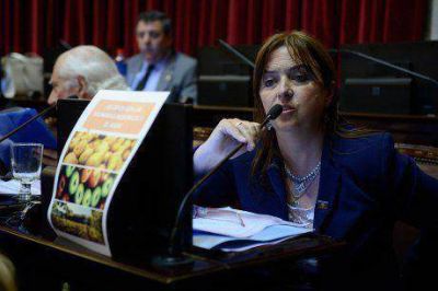 Odarda denunci� el �fracking� en las chacras del Alto Valle de R�o Negro