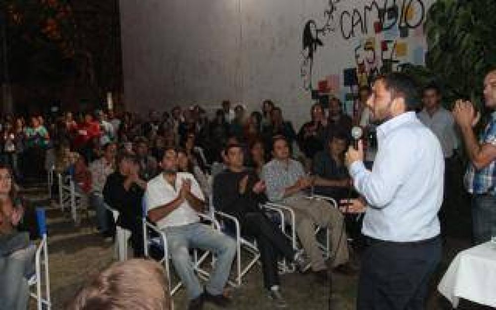 Elecciones 2015: Mussi recorri� Mercedes