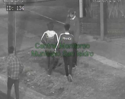 Roban, huyen y son capturados gracias a las c�maras de seguridad de San Isidro