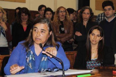 Claudia Rodr�guez: �La que proponen Cano y el radicalismo es una visi�n cerrada�