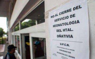  Se profundiza el conflicto en el Hospital O�ativia