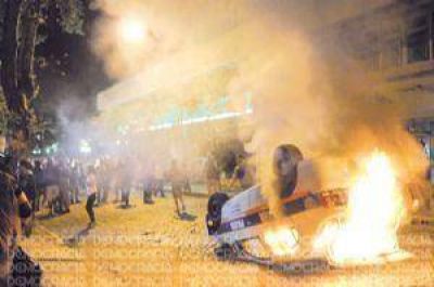 Fueron condenados cinco hombres por los disturbios y destrozos del 10M en Jun�n