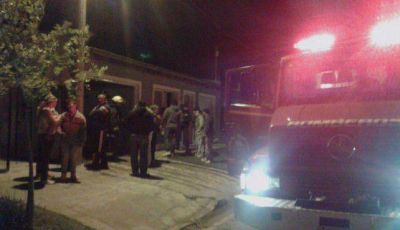 Bomberos sofocaron incendio provocado por un lavarropas