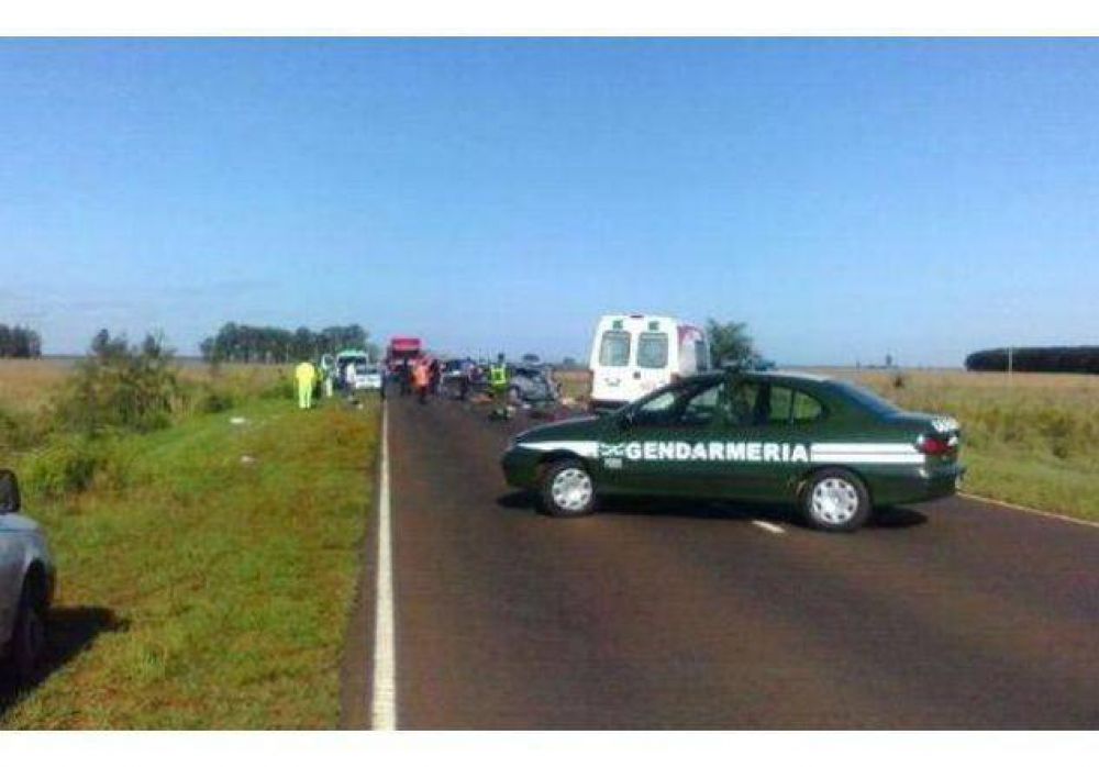 Cuatro muertos en un triple choque en la ruta 34 en Santa Fe