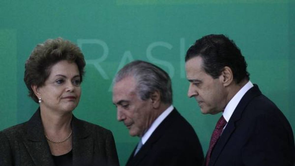 Un eventual juicio a Dilma divide a la oposici�n en Brasil