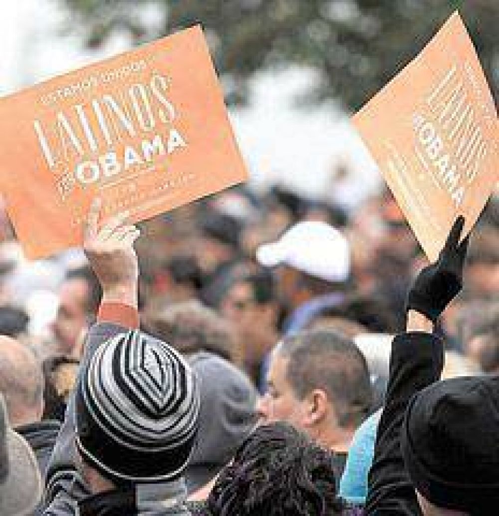 Apoyo latino a Obama