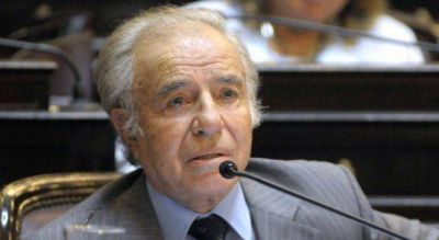 Menem elogi� a los tres pero se la jug� por Scioli porque interpreta mejor sus ideas