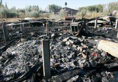 Vista Alegre: en un incendio murieron un padre y su hijo 