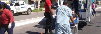 Jovencito cay� de su skate y sufri� corte en la cara
