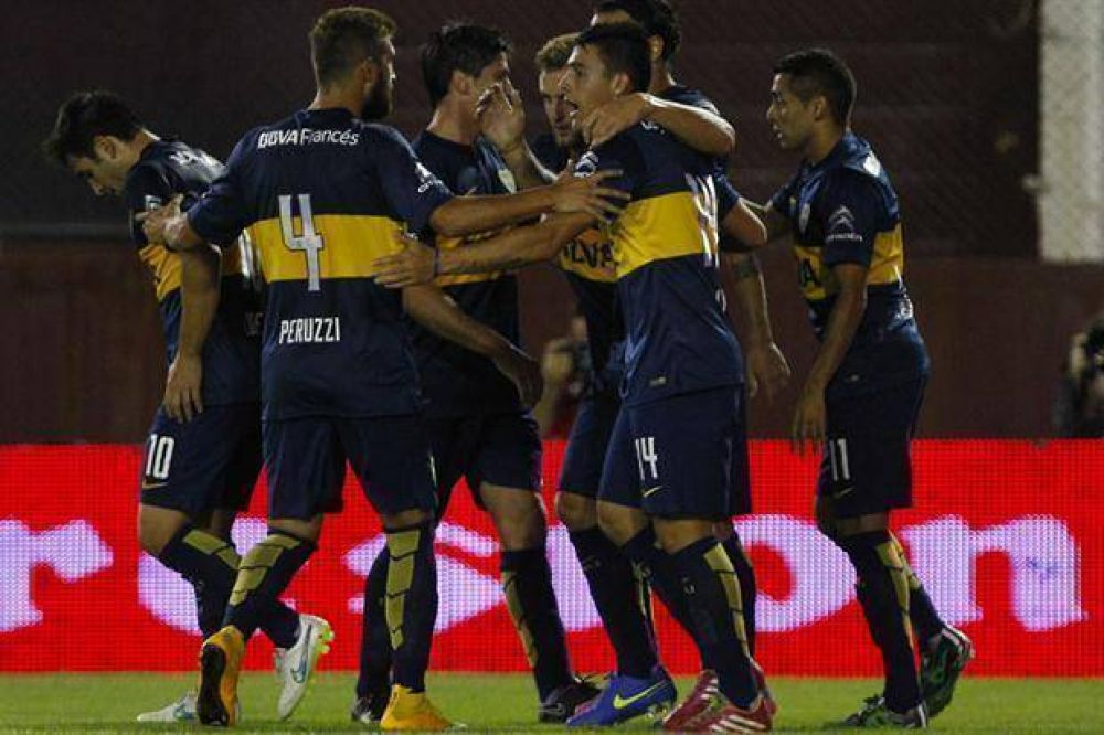 Una punta que arde: en la previa del supercl�sico, gan� Boca y es l�der junto a River