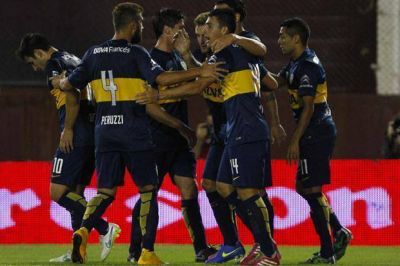 Una punta que arde: en la previa del supercl�sico, gan� Boca y es l�der junto a River
