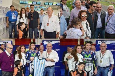 Junto al Ministro Mayer, la Gobernadora cumpli� con una variada actividad en el Aut�dromo de Termas de R�o Hondo