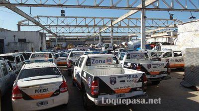 En �El Gaucho�, decenas de patrulleros fuera de servicio aguardan para ser reparados