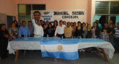 Mongel� present� a Daniel Simek como precandidato a concejal en Tres Isletas