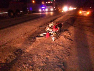 Falleci� un hombre en la ruta 3 sur que fue embestido por una moto