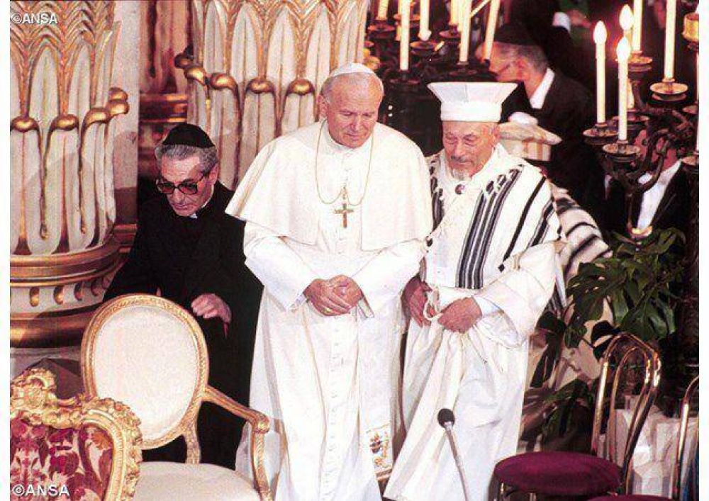 El Papa recuerda la figura del Rabino Jefe de Roma Elio Toaff