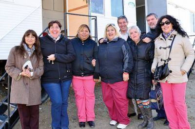 El tr�iler de salud se instal� en barrio Sismogr�fica