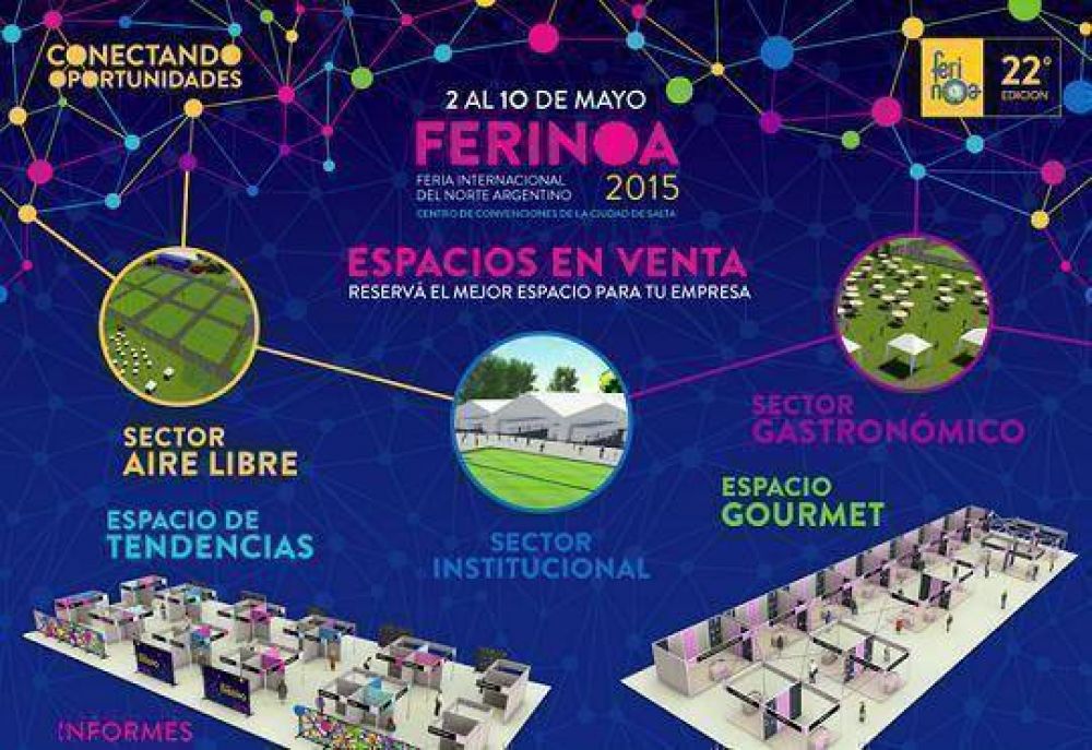 Ultiman detalles para la FERINOA 2015