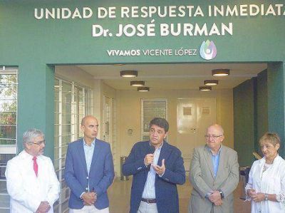 Jorge Macri inaugur� la Unidad de Respuesta Inmediata de Carapachay