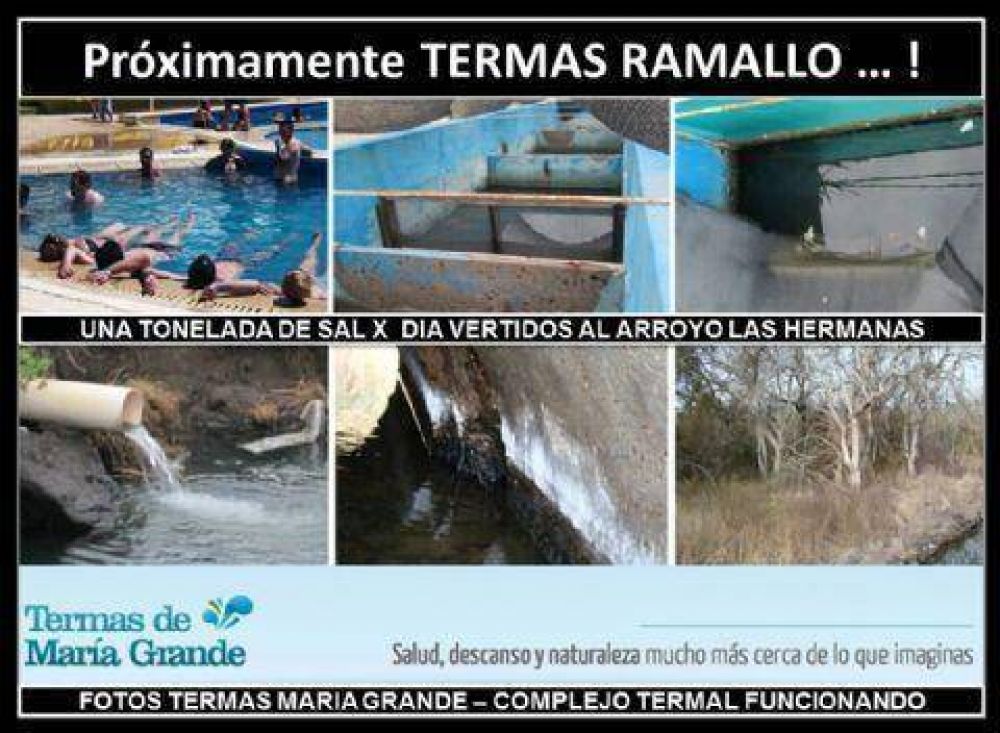 Repudio de la ONG �UPVA� a las termas Ramallo