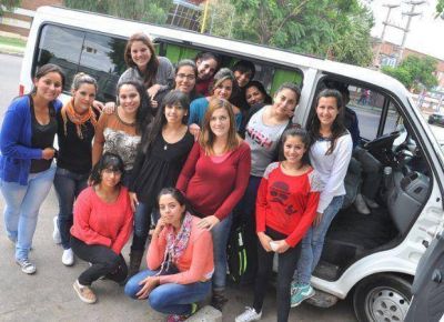 Un grupo de alumnas de La Toma, ejemplo de voluntad y sacrificio