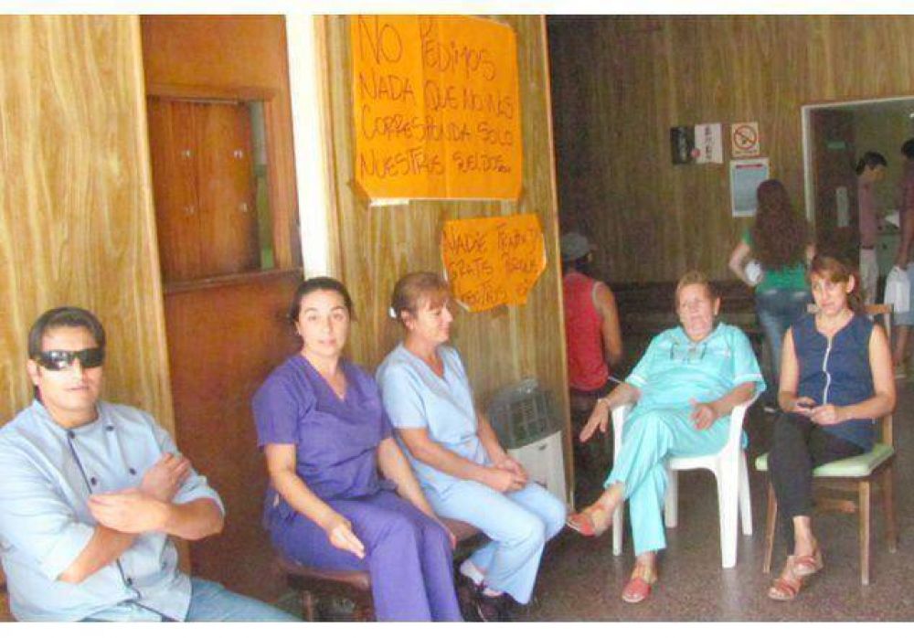 Vuelven a parar los empleados del sanatorio de Villaguay