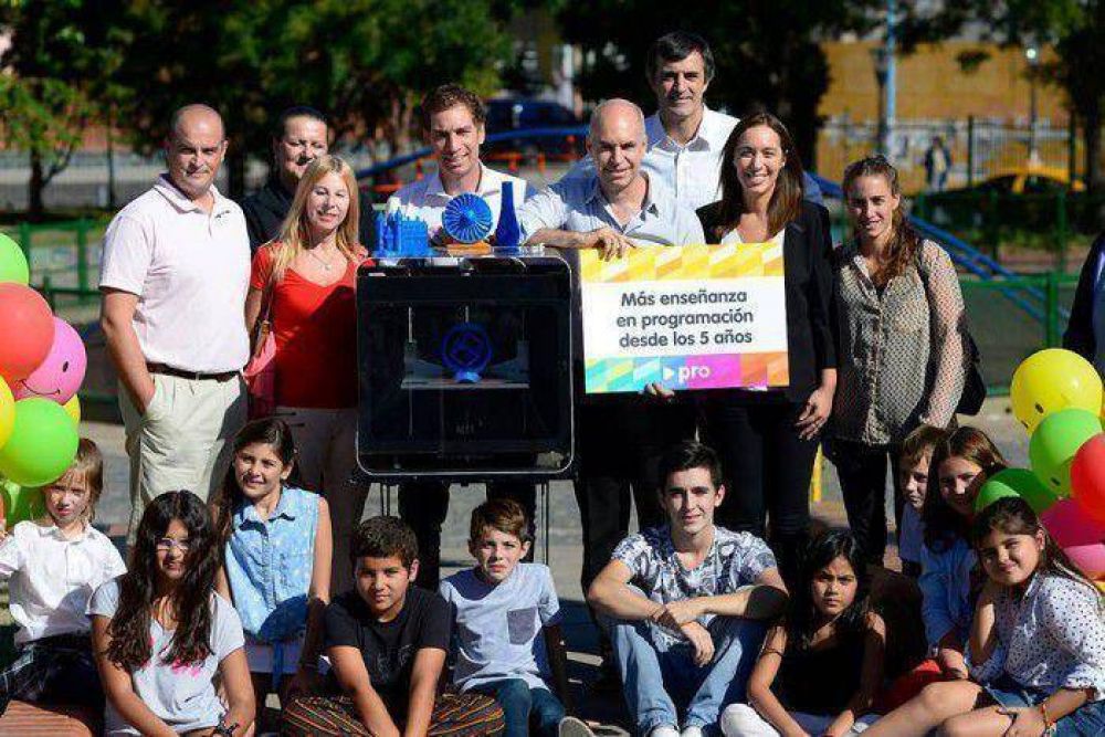 Larreta propone m�s ense�anza en programaci�n