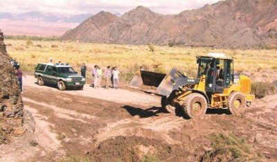 El tramo Pachaco � puente de Calingasta sigue esperando a ser terminado