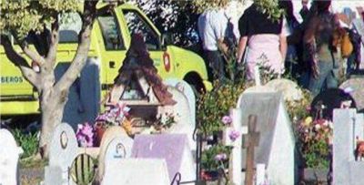 Un pr�fugo se disfraz� de sepulturero para el entierro de su abuela y lo detuvieron