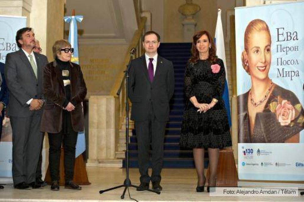Cristina destac� las inversiones rusas y dijo que 