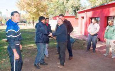 El Intendente recorri� los trabajos del programa Balneario Todo el A�o