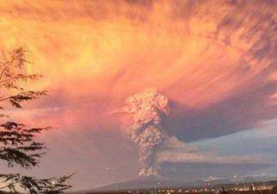 Alerta en la regi�n por la erupci�n del volc�n Calbuco 