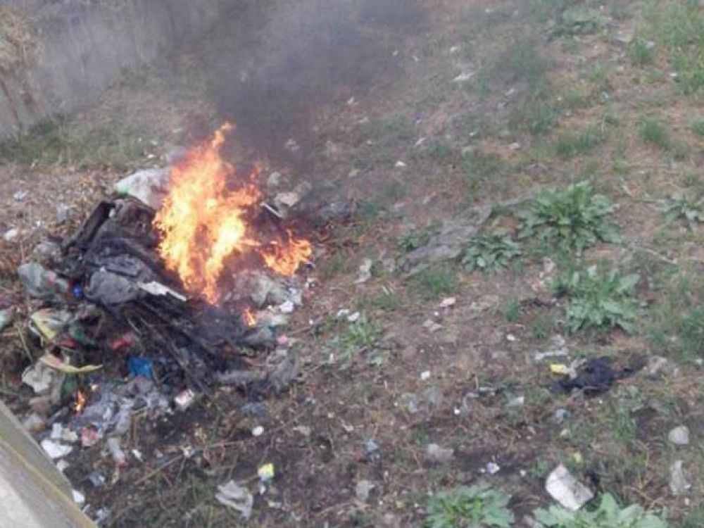 COLCIC reconoce quemar la basura de los arroyos
