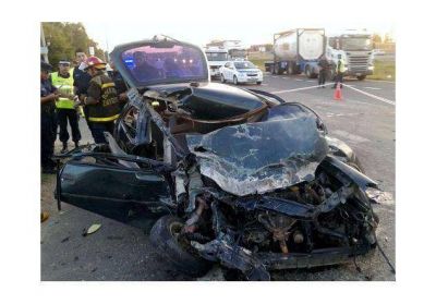 Tragedia en la Autov�a: una t�a de los ni�os cuestion� la conducta de la madre