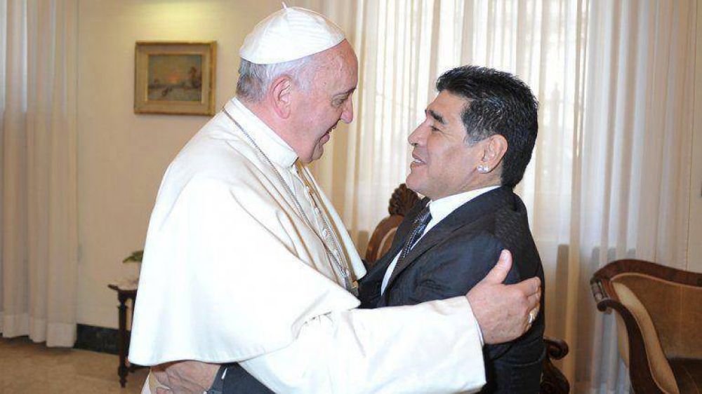 Maradona visit al Papa: 
