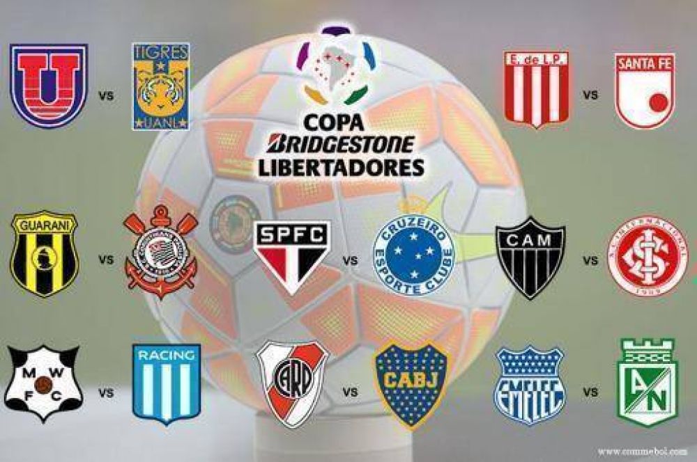 As� ser�n los cruces de octavos de la Copa Libertadores