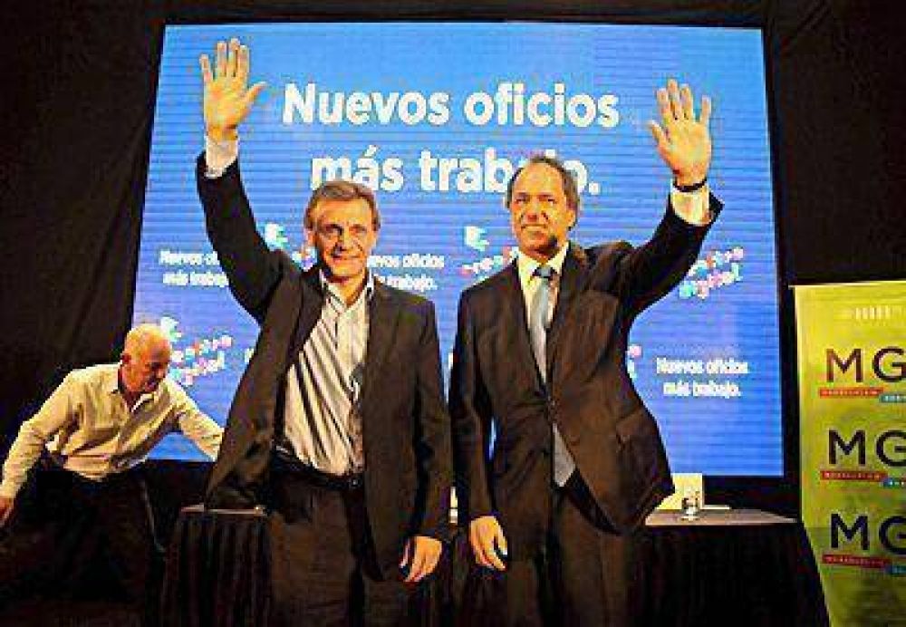 Fuerte respaldo de Pulti a Scioli: 