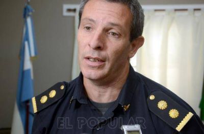 Confirmaron al comisario Luis Albertario como Jefe Distrital
